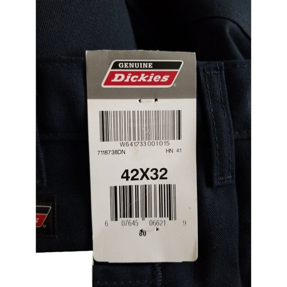 NWT Dickies Double Knee Cell Phone Pocket Work Pants Men's 42 x 32 - Picture 13 of 15